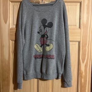 Distressed crewneck from target